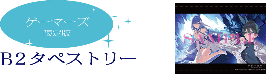 ゲーマーズ限定版　B２タペストリー